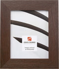 Craig Frames Bauhaus 200, 12x16 Picture Frame, Melinga Brown Oak