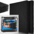 Borlech Aquarium Filter Sponge Pad, Filter Media Foam Sponges, Filter Accessories for Fish Tanks and Ponds (18.5"x18.5"x1.6", 20PPI, 2 Pack)