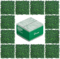 20"x20" Grass Wall,12PCS Artificial Boxwood Panels,4 Layers Plant Wall, Greenery Backdrop,Privacy Hedge Screen,Green Panels Decor for Outdoor Garden and Indoor Home Wedding