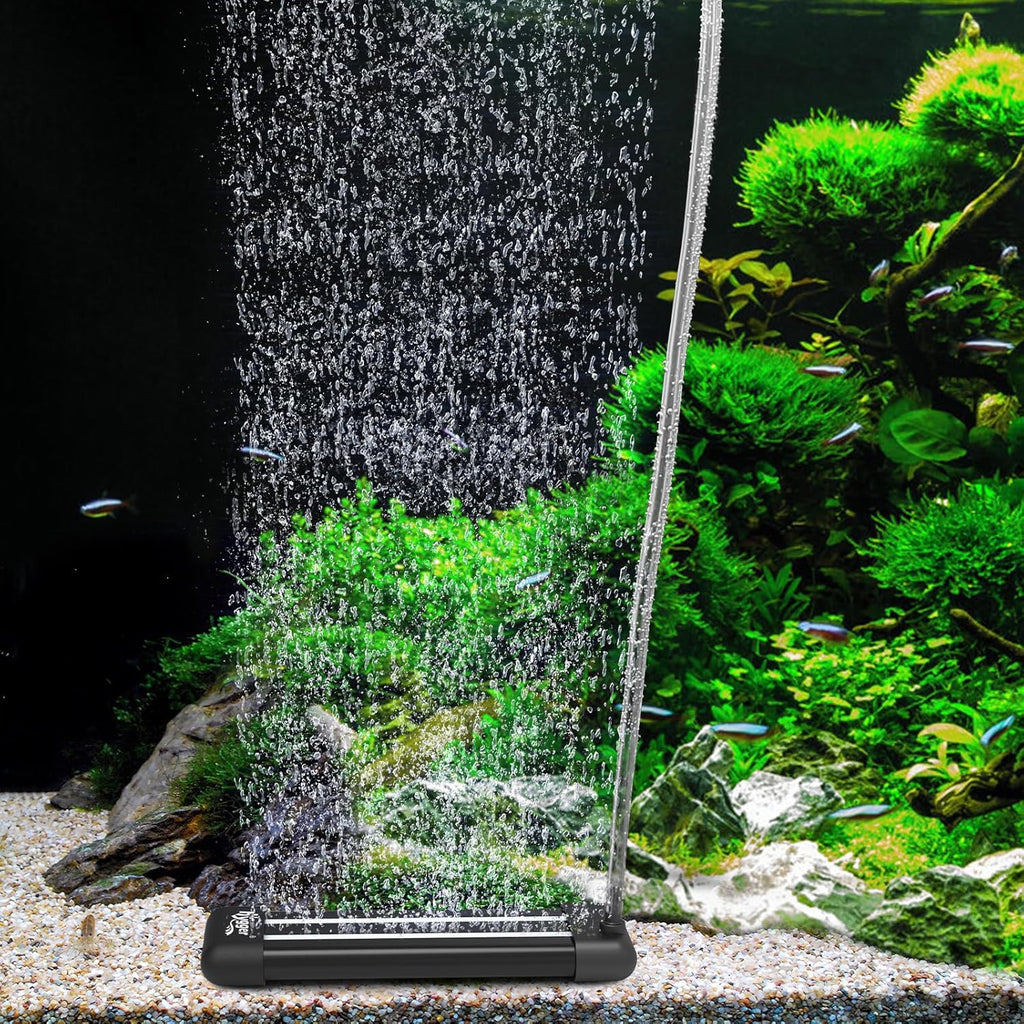 hygger Non-Clogging Fish Tank Bubbler, Aquarium Air Stone with Special EVA Material, Air Bubbler for Nano Air Pump Fish Tank Small Bucket and Hydroponics
