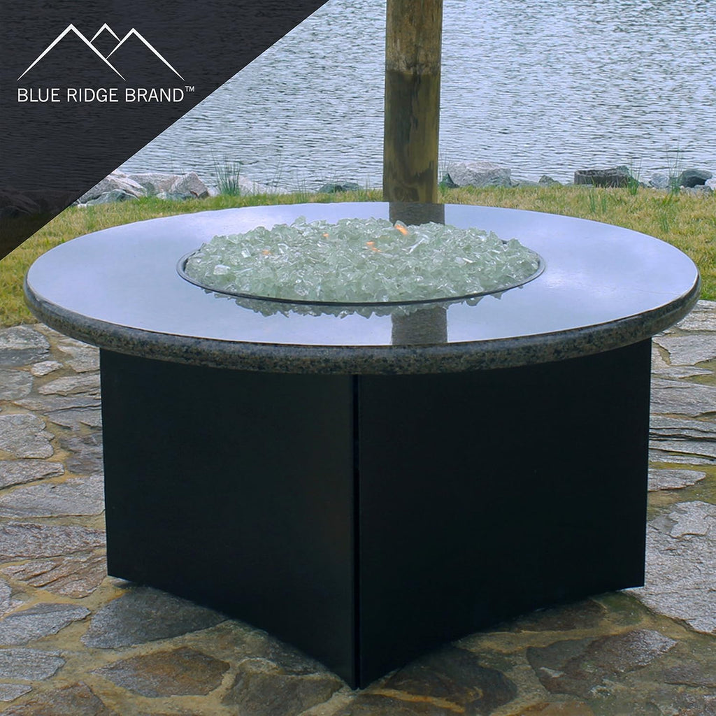Crystal Fire Glass - Fire & Propane Pits & Fireplaces - Glass Stones (10 Pound)