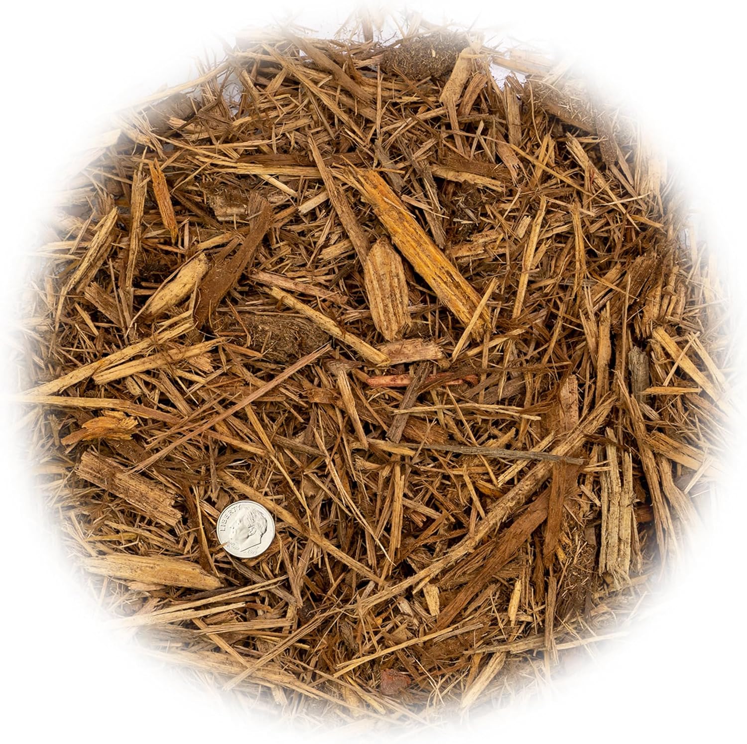 Organic Eucalyptus Mulch by Gardenera - Create a Sustainable and Healthy Landscape - 2 QUARTS