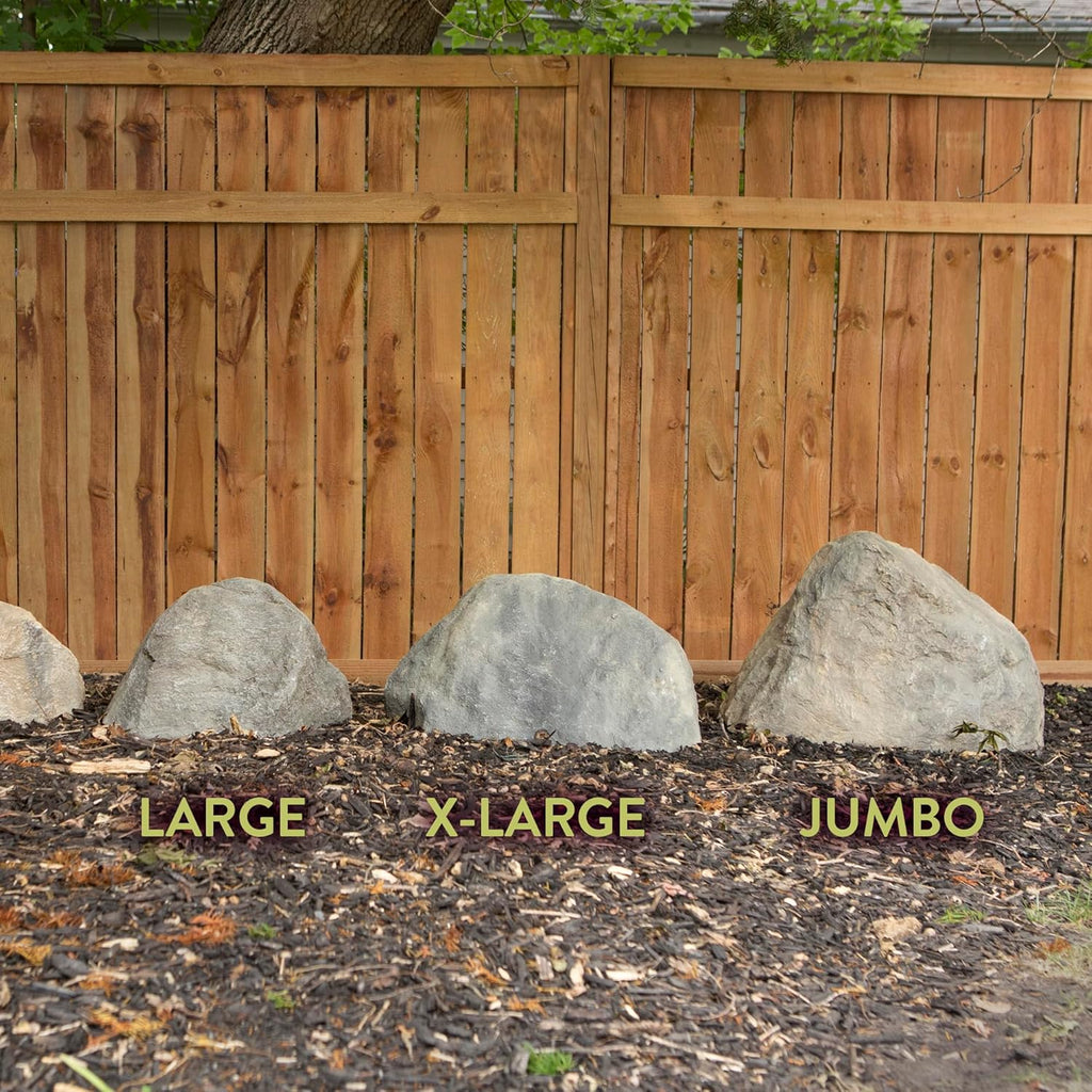 Deckorators 28 in. x 19 in. x 20 in. Gray Jumbo Landscape Rock