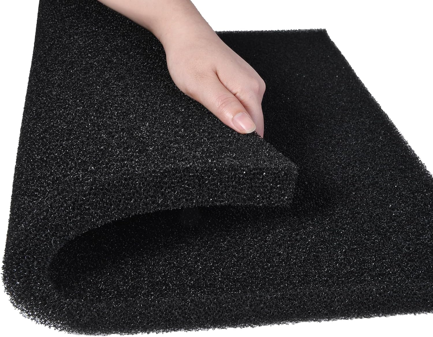 ALEGI Aquarium Sponge Filter Pad, Bio Filter Media Foam Sponges, Cut-to-Size Foam for Fish Tank (20"x20"x1" (35PPI))