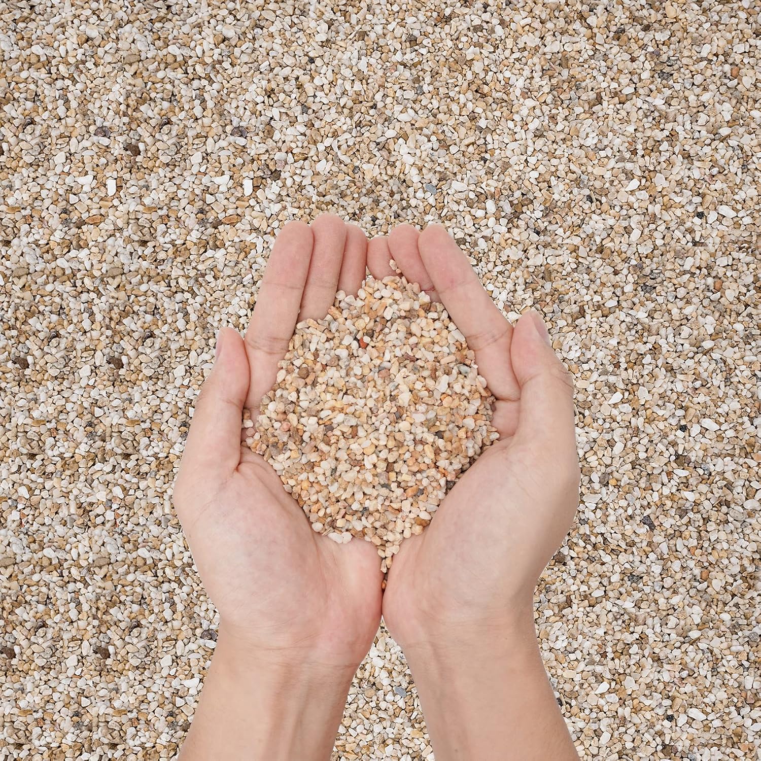 Skyflame 10Lb Silica Sand for Fire Pits and Fireplaces, Heat Proof Base Layer Decoration Under Gas Logs, Vermiculite, Lava Rock or Fire Glass for Indoor/Outdoor Decor, Gardening, Vase Filler