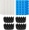 406/407 Bio Foam Value Pack for Fluval 406/407 Canister Filters,Replacement Aquarium Filter Media,12Pcs