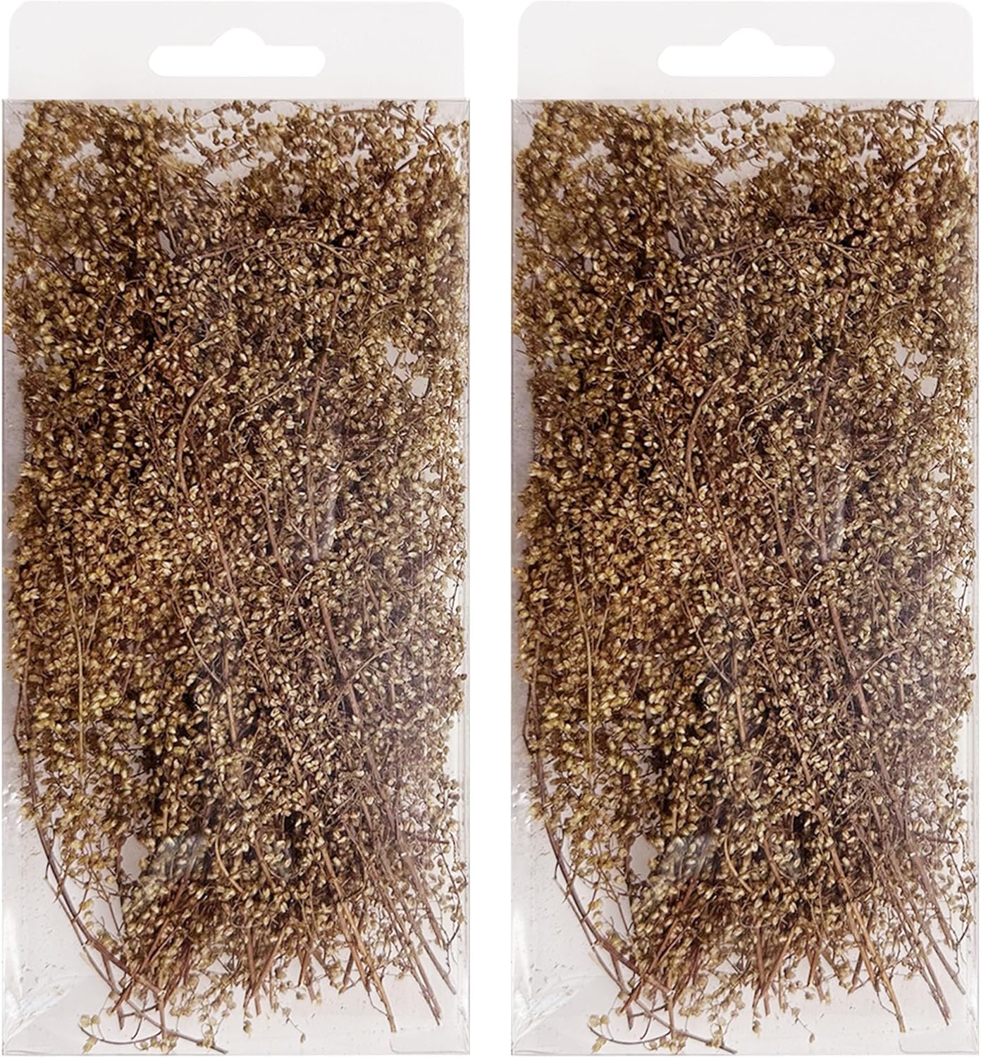 Woohome Miniature Shrubs Model Bushes Long Shrub Vegetation Groups Static Grass Tuft Model Lowland Shrubs Tuft for DIY Model Train Landscape Railroad Scenery, Beige