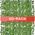 60 Pack 420 Feet Vines,Ivy,Ivy Garland,Fake Ivy,Fake Leaves,Ivy Vines,Artificial Vines,Green Vines,Leaves Room Decor,Vines for Bedroom,Wall Decor,Wedding Party