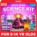 Doctor Jupiter Girls' Super Science Kit for Ages 8-12 Ideas for Girls 8,9,10+ Years Old | Chemistry Set, STEM Toy Kit with 100+ Experiments | Learning & Educational Projects
