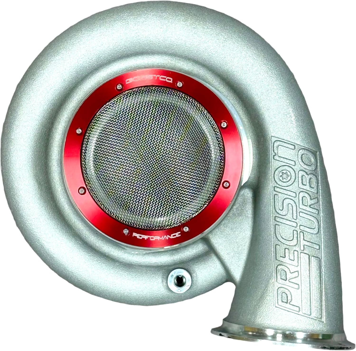 4" Turbo Inlet Screen – High Flow Stainless Mesh Filter – Cone Filter Replacement for Tight Bays & Race Builds – Street Version (4 inch, Red)