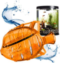 Aquarium Water Clarifier | Clear Cloudy Fish Tank Water Treatment, Safe for Freshwater & Saltwater Fish and Plants - Orange, 1 Pack