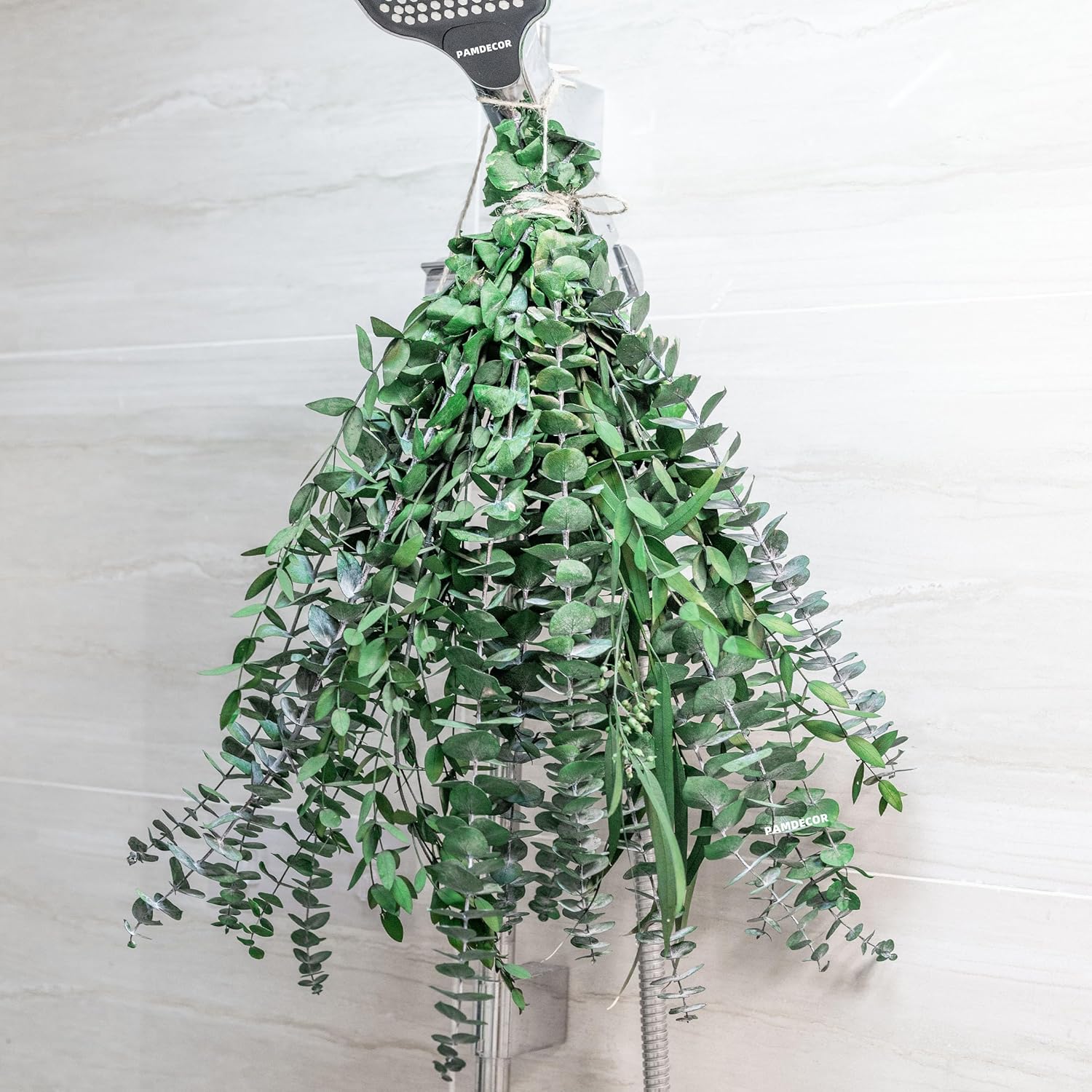 3kinds Natural Eucalyptus Stems 24PCS - 17inch Eucalyptus Set for Shower Bundle Real Eucalyptus Leaves Branches Vase Filler, Dried Flowers Arrangement Home Decor Wedding Decor