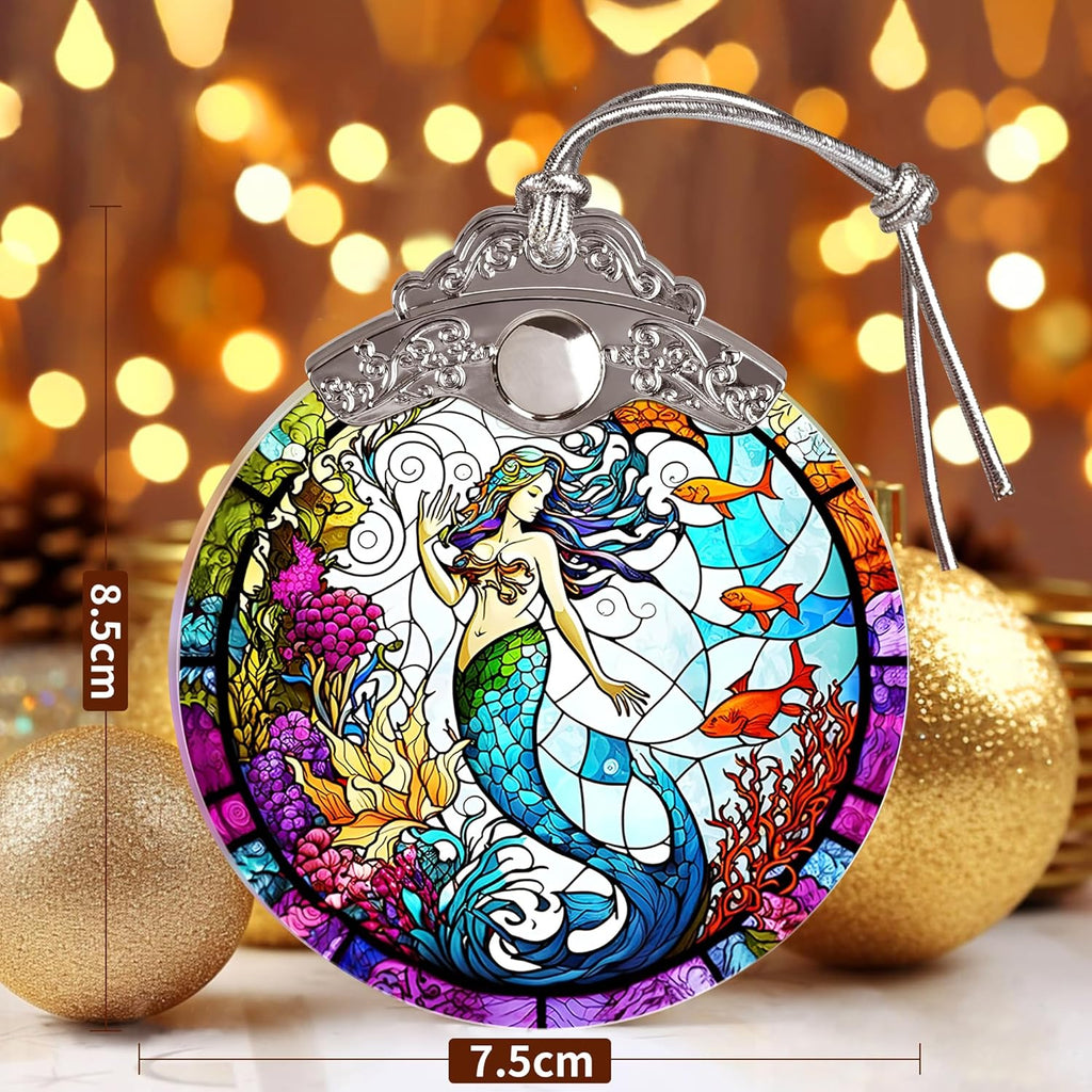 Beautiful Mermaid Ornament - Christmas Keepsake & Stocking Stuffer - Gift for Girls