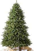 Balsam Hill Vancouver Spruce - Traditional Full Artificial Christmas Tree with Classic Needle Foliage with Premium Stand & Easy Assembly for Indoor Holiday Decorating, Unlit, 8'