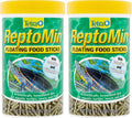 Tetra ReptoMin Floating Food Sticks, Food for Aquatic Turtles, Newts and Frogs, 3.7 oz (Pack of 2)