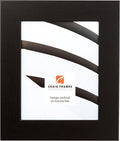 Craig Frames Bauhaus 200, 18x24 Picture Frame, Black Oak