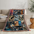 Bald Eagle Throw Blanket Native American Eagle Stuff Gifts for Kids Girls Boys Adults Women Men Soft Cozy Warm Plush Fluffy Fuzzy Fleece Blanket Decor 60''X80''