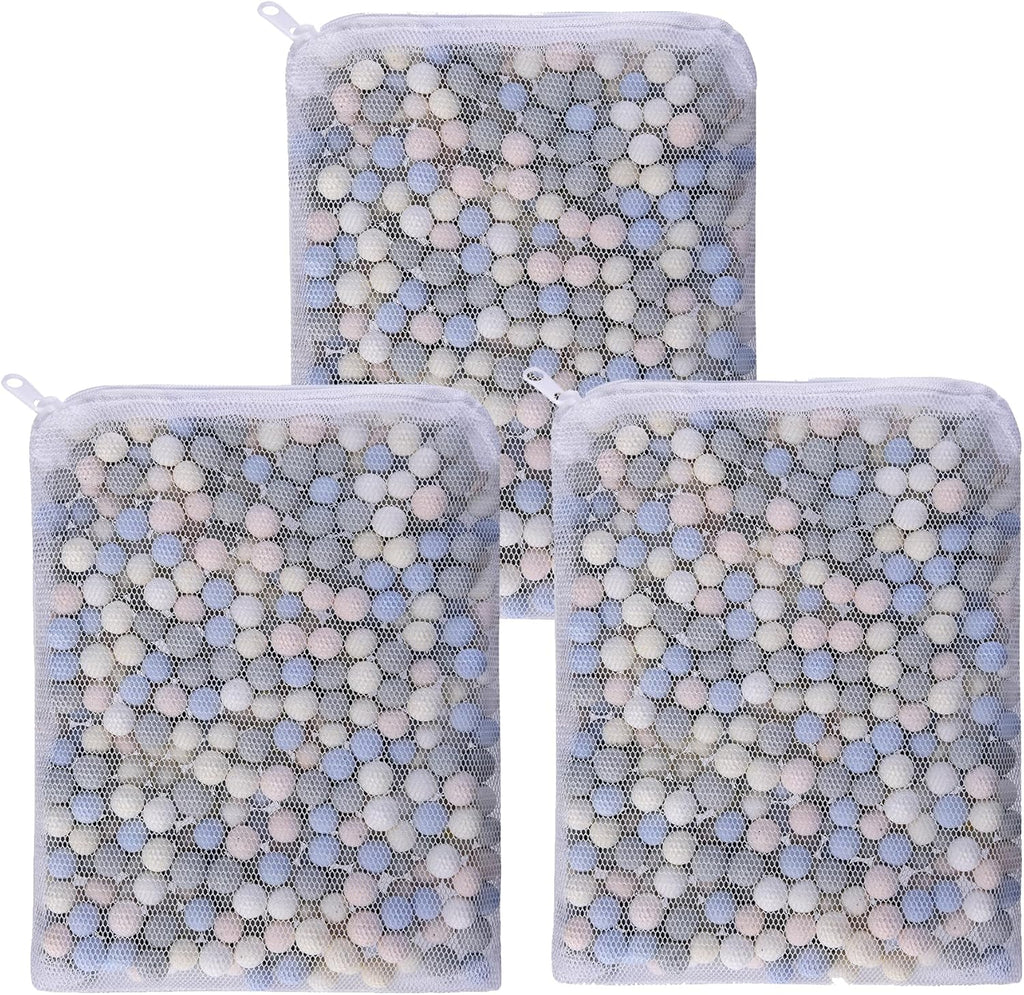 JIHAQUA Aquarium Ceramic Filter Media Bio Filter Rings, Bio Ceramic Ball for Freshwater,Marine Fish Tank,Canister Filter,Koi Pond (Color, 6 Lbs)