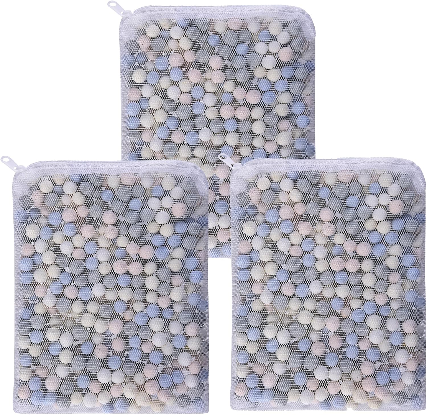JIHAQUA Aquarium Ceramic Filter Media Bio Filter Rings, Bio Ceramic Ball for Freshwater,Marine Fish Tank,Canister Filter,Koi Pond (Color, 6 Lbs)