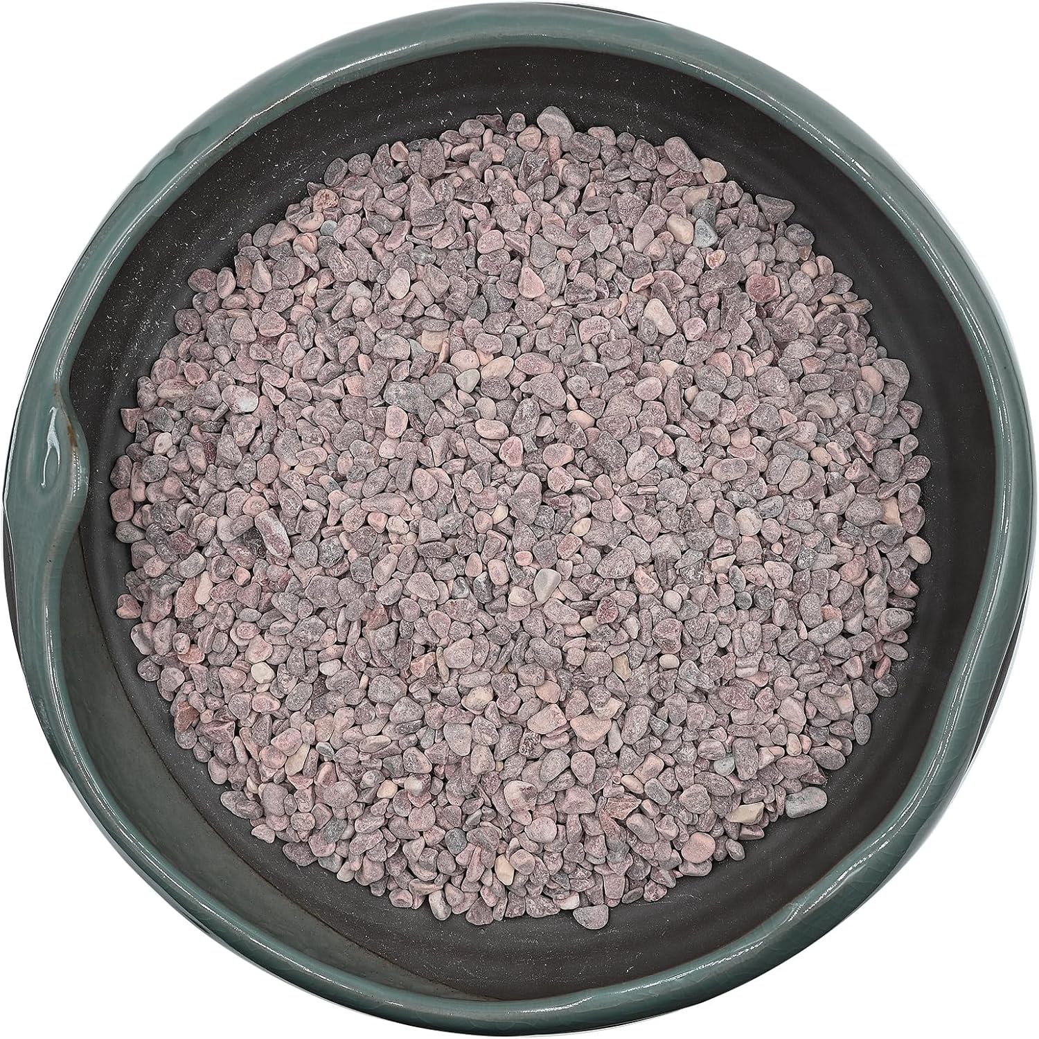 2 LBS Red Pea Gravel, Natural Succulent and Cactus Gravel Pebbles, Pebbles for Indoor Plants, Natural Gardens Mulching, for Houseplants, for Aquarium Gravel, to Maintain Soil Aeration(4-6mm)