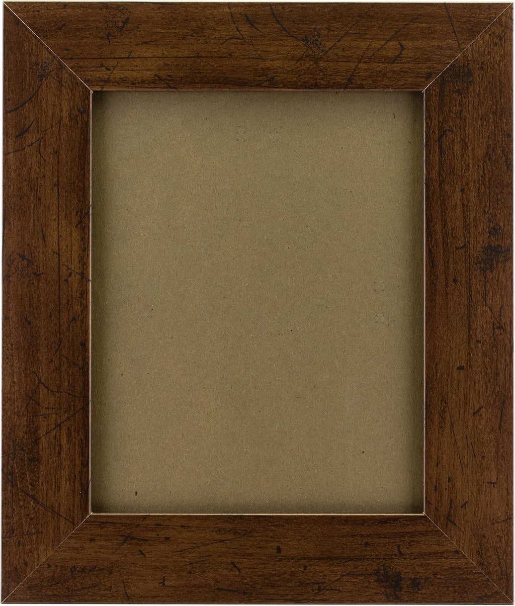Craig Frames FM74DKW 4 by 10-Inch Picture Frame, Smooth Finish, 2-Inch Wide, Dark Brown