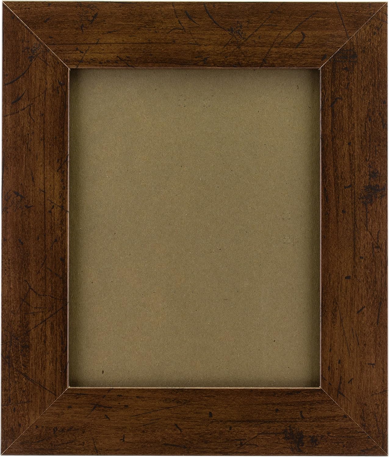 Craig Frames FM74DKW 4 by 6-Inch Picture Frame, Smooth Finish, 2-Inch Wide, Dark Brown