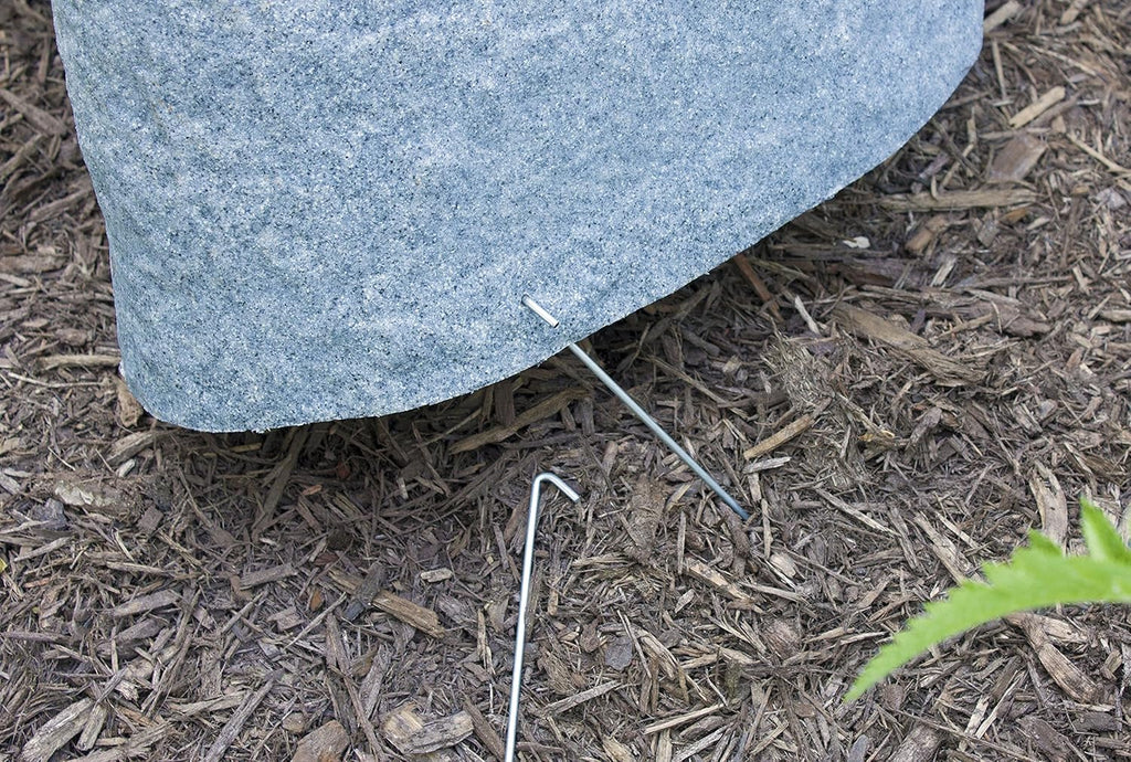 Emsco Group 2271 Landscape Rock – Low Profile Boulder – Lighwieght, Granite