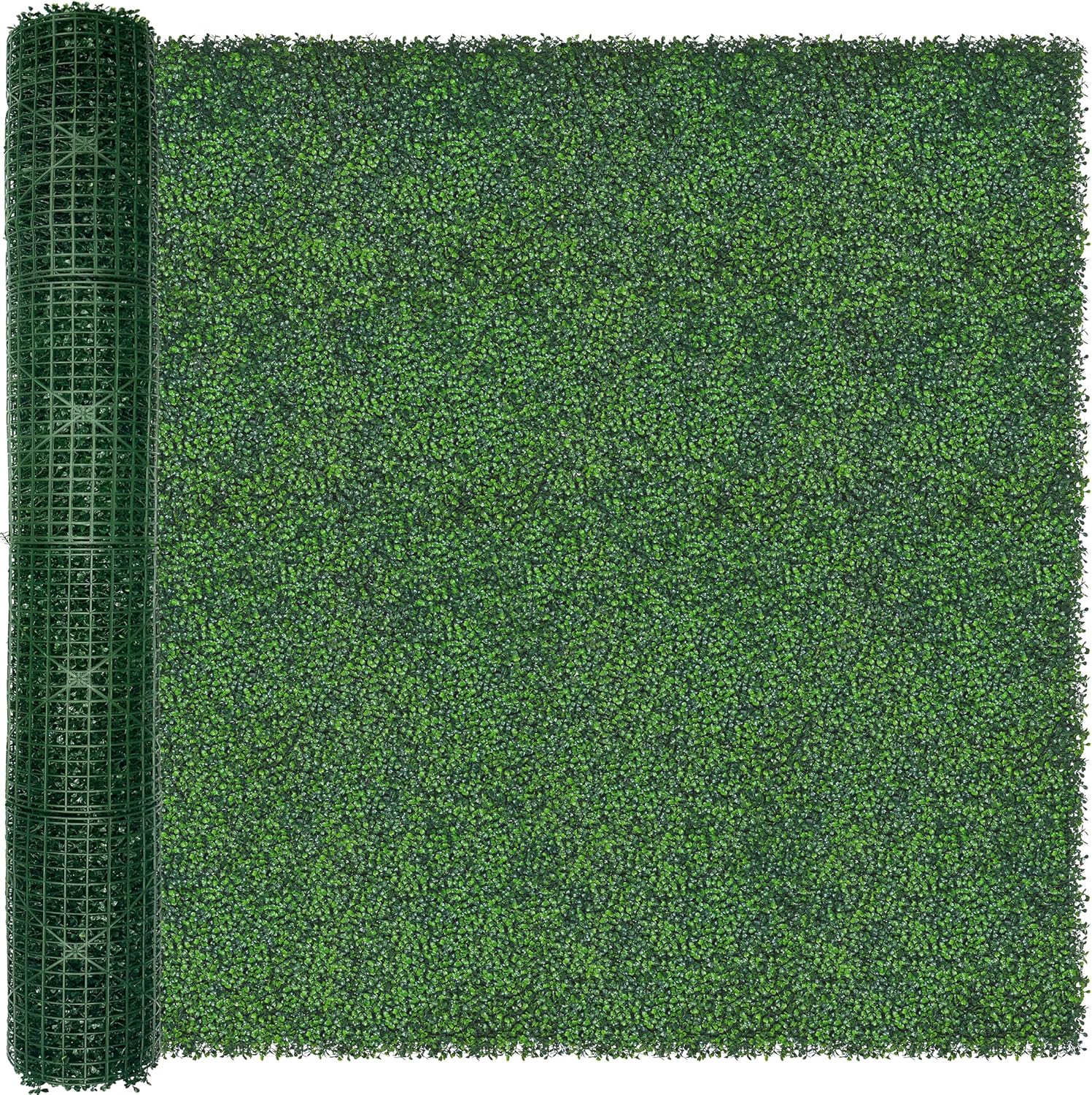 Artificial Ivy Privacy Fence Wall Screen: 6FT X 12FT (72 sqft) UV-Anti Faux Boxwood Roll Panels Greenery Backdrop Ivy Vine Leaf Hedges Fence Panels for Indoor Outdoor Green Decor