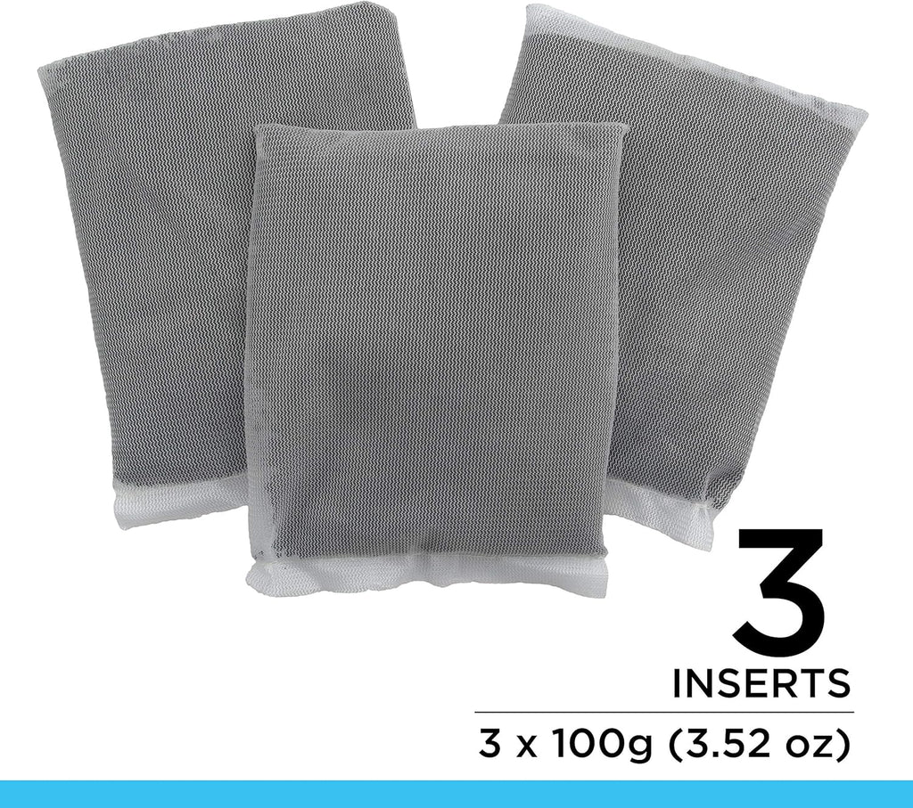 Fluval Carbon Filter Media for Aquariums, Premium Bituminous Carbon Inserts, 100-gram Nylon Bags, 3 Count (Pack of 1), A1440