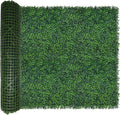 Artificial Ivy Privacy Fence Wall Screen,40X120 in(33.5 sqft) UV-Anti Faux Boxwood Roll Panels Greenery Backdrop Ivy Vine Leaf Hedges Fence Panels for Indoor Outdoor Green Wall Decor