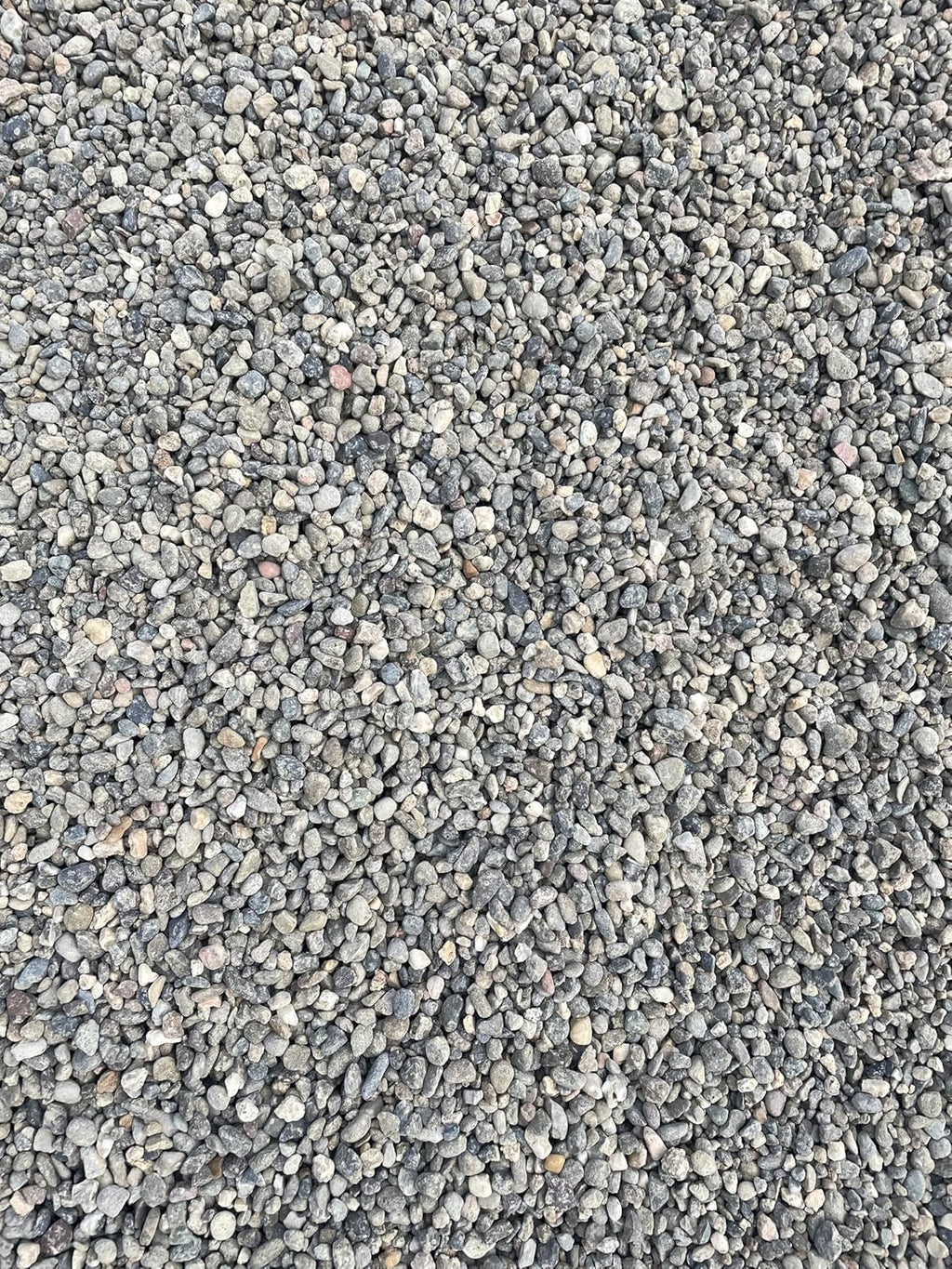 40 LBS Grey Pea Gravel - Landscape Rocks - Drainage Rock - Gardening - Average Size 3/8 inch - 1/4 inch Stone