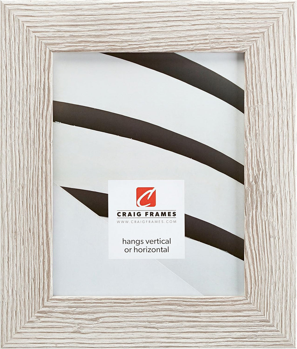 Craig Frames 74690 16 by 20-Inch Picture Frame, Smooth Wrap Finish, 2-Inch Wide, Restoration White