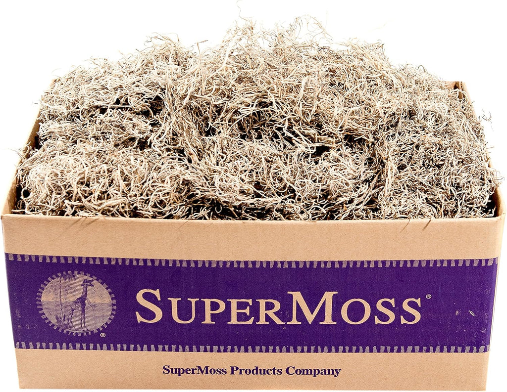 SuperMoss (26926) Spanish Moss Dried, Natural, 3 Pounds